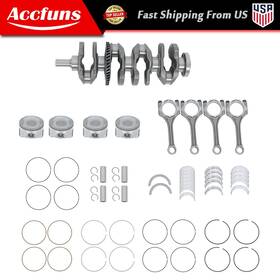 Afu45408f Munirater Crankshaft And Con Rods Bearings Pistons Kit Fit For 2002-2009 Toyota Camry