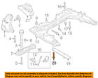 N91148901 Porsche Oem Front Brace Bolt