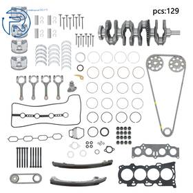 2az-fe Netuera 749238 Rebuild Overhaul Kit Crankshaft Rods Timing With Bolt For Toyota Scion 2.4l
