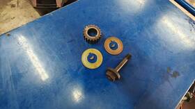 13021-0w000 Nissan 95-04 Frontier Xterra 3.3l Crankshaft Timing Gear/shims/crank Bolt/ Keys