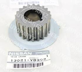 13021-vb302 Nissan Genuine Crankshaft Sprocket Engine Timing Gear 13021vb302 Oem