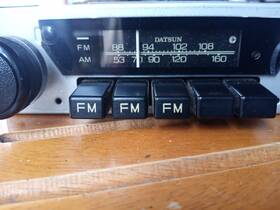 Rn-454m Nissan/datsun Vintage Am/fm Push Button Clarion Oem Radio Japan Working Cond