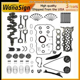 Dtb-g4nb-001  Obsidiandrive G4nb 1.8l Crankshaft Piston Timing Chain Vvt For Hyundai Elantra Kia Forte 12-16