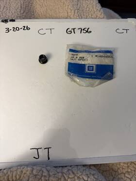 14044866 Oem 1 Genuine Gm Nut Main Bearing Cap Stud Nos Sold Individually