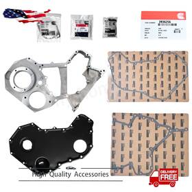 3936256 Oem Timing Gear Case Housing Kit For 94-98 Dodge 5.9l 12 Valve Cummins Pump