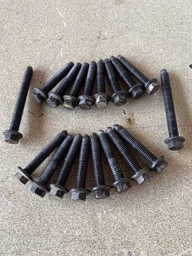 Oem/mini N12/n14/n16/n18 07-16 Cooper/s/base/jcw/n12/n14/n16/n18 Bedplate/main Bearing Bolt Set