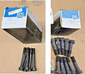 3932480 Original Gm Nos 3877669 Z28 Sbc 302 350 With 4 Bolt Main Caps Bolts Short # And #3932480