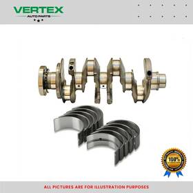 V-204dtd-nitrate-crank-mbcb Pi Ce Dauto Vertex Pour Jaguar Xe Xf 2.0 D Moteur Vilebrequin Coussinets Principaux Et De Bielle