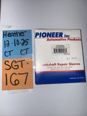 5164240 Pioneer Automotive 1 Inc Part Number Crankshaft Repair Sleeve Nos Oem. Usa Made