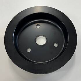 Sp8853bk Pirate Mfg Black Aluminum Swp Double Groove Crankshaft Pulley Fits Chevy Sbc 283-350