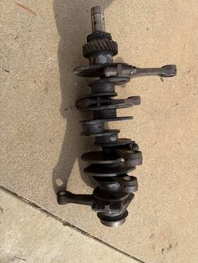 D581677 Porsche 911 2.7 Oe Crankshaft With Connecting Rods D 51677