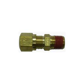 N68-6-4 Power Products Connector Male Brass 3/8 X 1/4 For Nylon Tubing