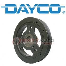 Powerbond By Dayco Sx-4772 Harmonic Balancer For 1997-2002 Jeep Tj 2.5l L4 - Engine Cylinder Fy