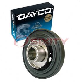 Sx-5653 Powerbond By Dayco Engine Harmonic Balancer For 1972-1976 Plymouth Scamp 5.2l V8 Cylinder Ik