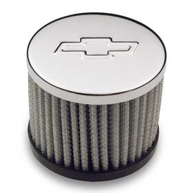 141-622 Proform For Engine Valve Cover Breather 3 In Dia Chevy Logo Push-in Style Without