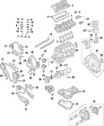 079-105-101-bc R8 Audi Genuine Crankshaft