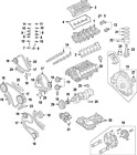 07l-105-101-at R8 Audi Genuine Crankshaft