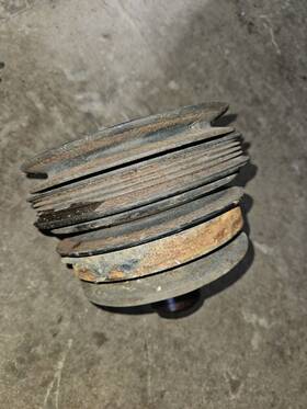 Etc7340 Range Rover 87-95 Classic 3.9l Harmonic Balancer Crank Pulley Oem