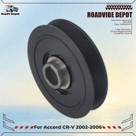 Rvd397760d Roadvibe-depot New Harmonic Balancer For Accord Cr-v Civic Element Rsx Tsx 2.0 2.4l 594-298