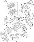 079-105-101-cm S8 Audi Genuine Crankshaft