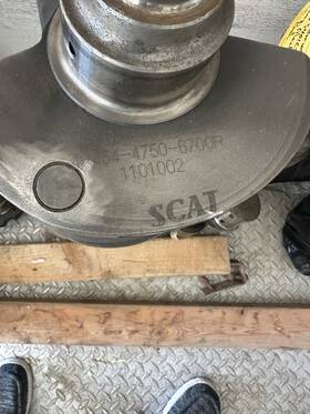 4-454-4750-6700r Scat Forged Standard Weight Crankshafts 4-454-4750-6700