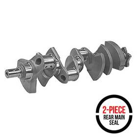 4-454-4250-6135 Scat Engine Components Crankshaft 2-piece Seal External Balance Forged 4340 Steel 4.250 Inch Stroke 6.135 R
