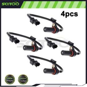 Cb825358s01 Scitoo 4pcs Black Crankshaft Position Sensor For Kia Forte Koup 2014