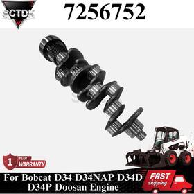 150107-005420 Sctdktech D70s-7 Crankshaft For Bobcat 7256752 D34 D34nap D34d D34p Doosan Engine