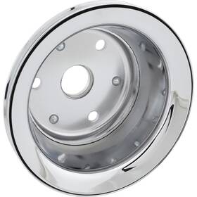 91015426 Speedway Motors Single Groove Lower Pulley Long Water Pump Fits Small Block Chevy