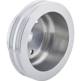 91015478 Speedway Motors Aluminum Double Lower Pulley Long Pump Fits Chevy Small Block 1969-1985
