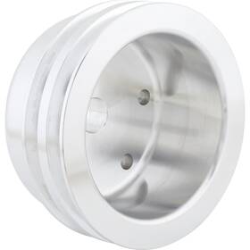 91015488 Speedway Motors Cast Alum. Long Pump Double Groove Lower Pulley Fits Chevy Small Block