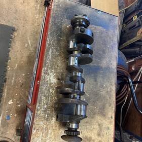 3836266 Standard 1955-1959 Chevy Corvette Forged Steel Crank Measurements 283