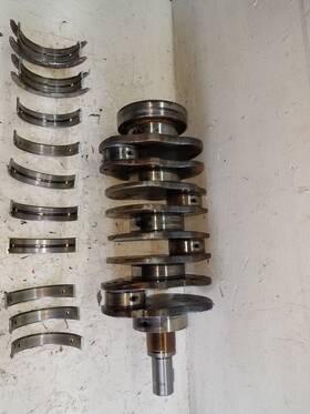Hd1126443 Subaru 2020-2023 Legacy 2.5l Crankshaft With Rings 4 Cylinder Zc86