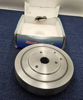 Sum-161358 Summit Racing 8 Inch Sb Chev. V8 Harmonic Nodular Iron Crankshaft Damper