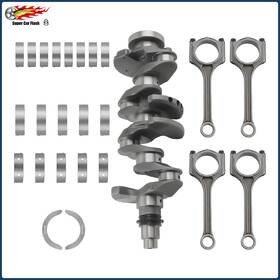 Qrj6ao Supercarflash Engine Crankshaft Rods And Bearing Kit For Hyundai Kia Soul 2012 19 G4na/g4nc 2.0l