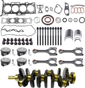 23111-2g230-6 Susucar Engine Rebuild Overhaul Kit Crankshaft Head Gasket Set Piston 2.4l
