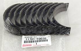 11701-e0070 Toyota Coaster Dyna Genuine Crankshaft Bearing Set New Oem