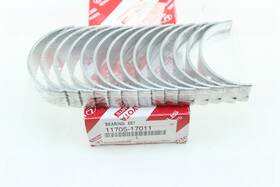 11705-17011 Toyota Coaster Land Cruiser Genuine Crankshaft Bearing Set Oem