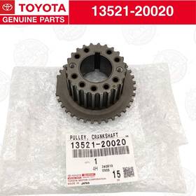 13521-20020 Toyota Lexus Genuine Oem Crankshaft Timing Pulley Highlander Solara
