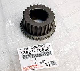13521-70050 Toyota Lexus Oem Genuine Crankshaft Timing Pulley Is200 Is300 1gfe