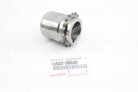 13522-38020 Toyota Land Cruiser Lexus Lx570 Left Crankshaft Timing Sprocket Oem