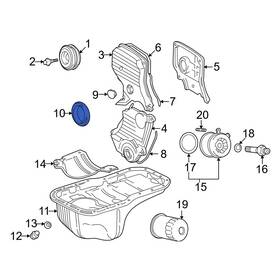 9008031022 Toyota Oe For Camry 1985-2001 Front Engine Crankshaft Seal
