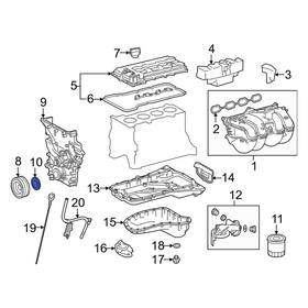 9031148031 Toyota Oe For Tacoma 2007-2023 Front Engine Crankshaft Seal