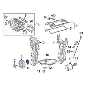 90311a0033 Toyota Oe For Tacoma 2024 Engine Crankshaft Seal