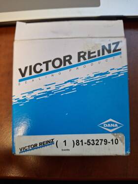 81-53279-10 Victor Reinz Crankshaft Seal Compatible With Hyundai Kia And Mitsubishi