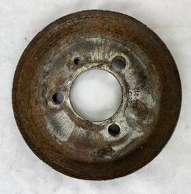 234-217 Volkswagen Porsche Vanagon A/c Pulley Zvw Used Genuine Oem 120mm X 15mm Type 4
