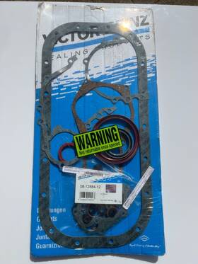 08-12884-12 Volvo Engine Crankcase Gasket Set Victor Reinz 240 740 940