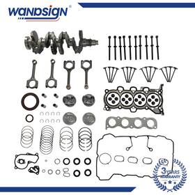 Es72486 Wanasign Auto G4nc Engine Rebuild Overhaul Kit With Crankshaft Gasket Piston For Hyundai Kia 2.0l