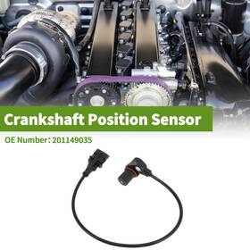 201149035 X Autohaux Crankshaft Position Sensor For Kamaz 43118 2015 No.201149035 1 Pc Metal Plastic