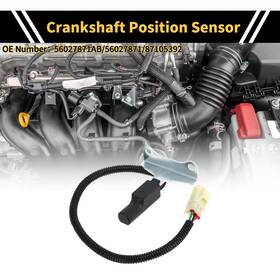 No.56027871ab X Autohaux 56027871ab/56027871/87105392 Crankshaft Position Sensor For Ram 2500 3500 Base 5.9 01-02 1 Pc